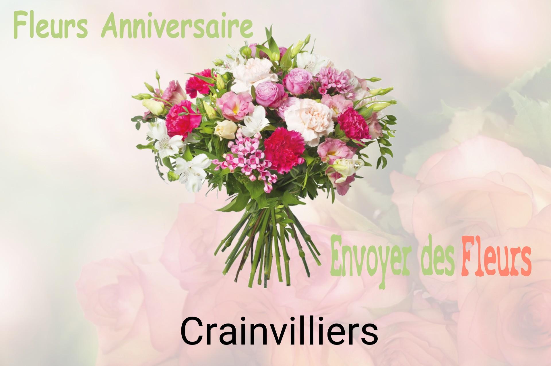 Bouquet de fleurs d’anniversaire livré à Crainvilliers