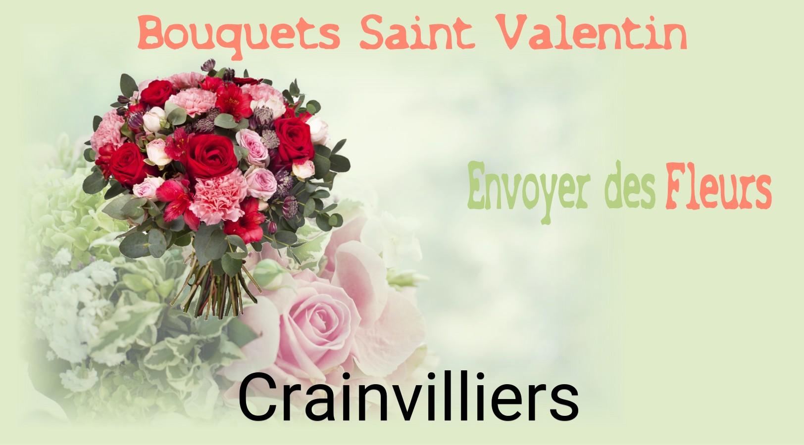 Roses de Saint-Valentin livrées à Crainvilliers